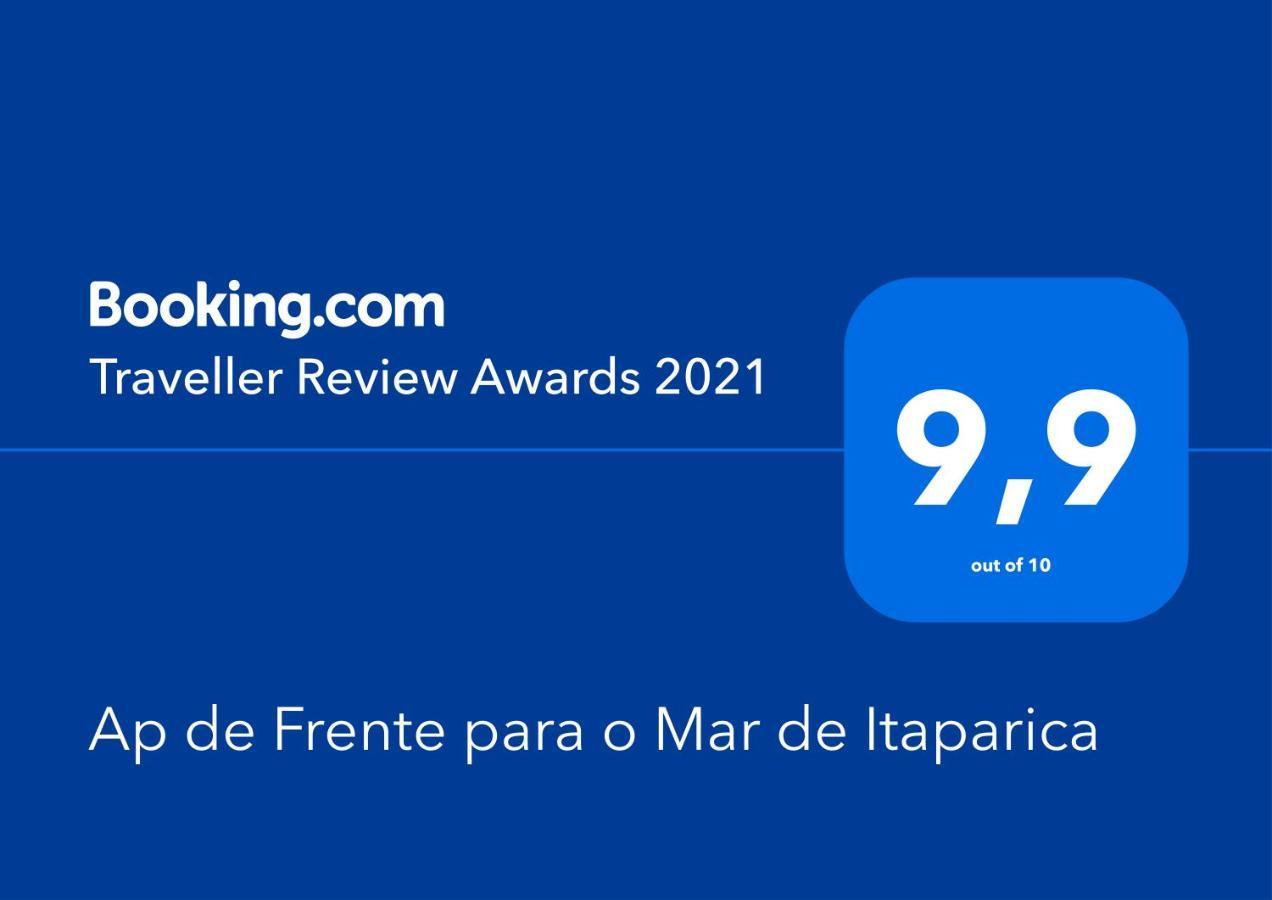 Ap De Frente Para O Mar De Itaparica 빌라베야 외부 사진